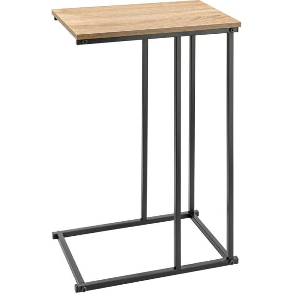 SIDE TABLE METAL WITH MDF TOP