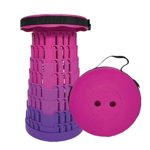 TELESCOPIC STOOL PURPLE