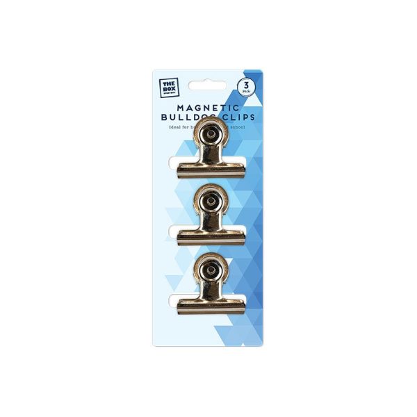 MAGNETIC BULLDOG CLIPS 3PC