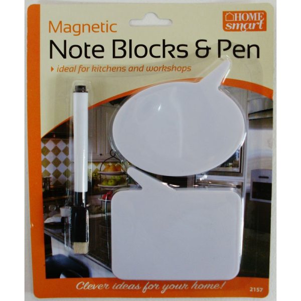 MAGNETIC NOTE BLOCK & PEN