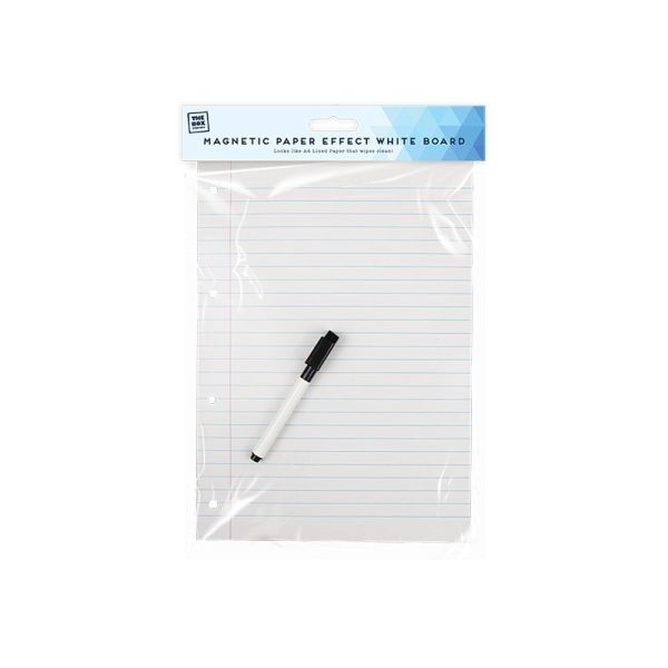 MAGNETIC PAPER WHITE BOARD