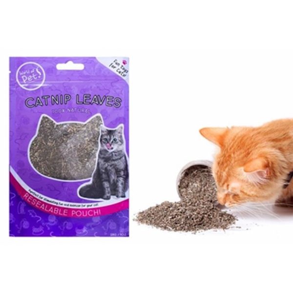 WORLD OF PETS CATNIP LEAVES