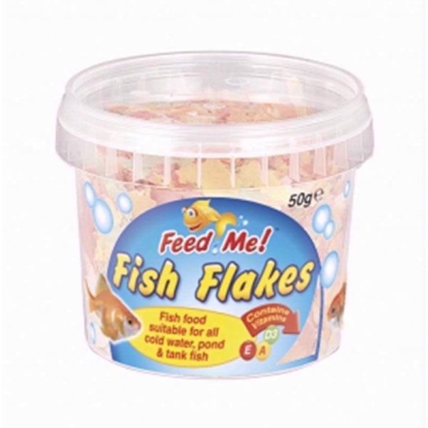 FEED ME FISH FLAKES 50G