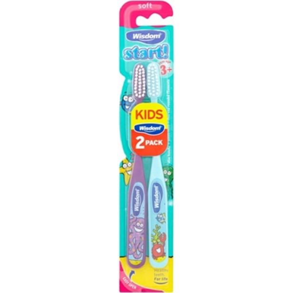 WISDOM TOOTHBRUSH START TWIN PACK OF 12