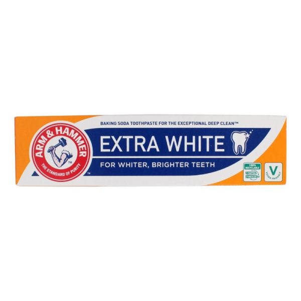 ARM & HAMMER TOOTHPASTE 125G EX WHITE PACK OF 12