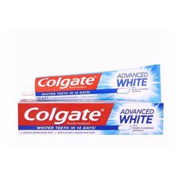 COLGATE TOOTHPASTE ADVANCE WHITE 100ML PACK OF 6