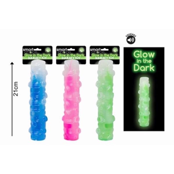 SMART CHOICE GLOW IN DARK DOG TOY STICK