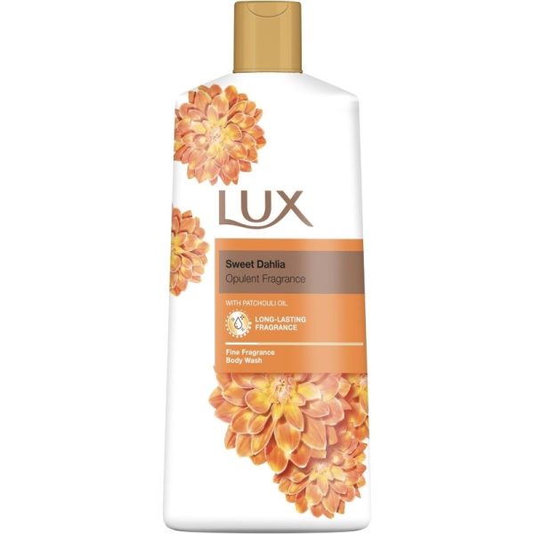 LUX SHOWER GEL SWEET DAHLIA 600ML PACK OF 12