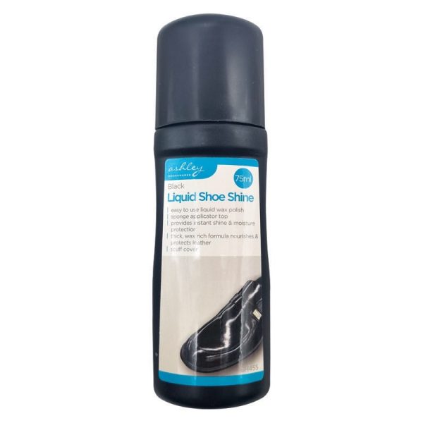 ASHLEY BLACK LIQUID SHOE SHINE