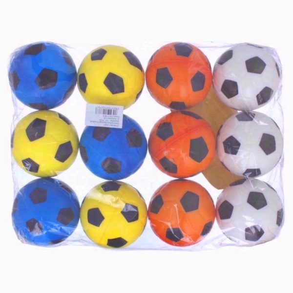 FOOTBALL SPONGE BALL PACK OF 6