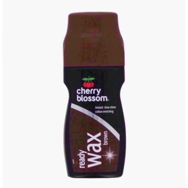 CHERRY BLOSSOM READY WAX BROWN 85ML PACK OF 6