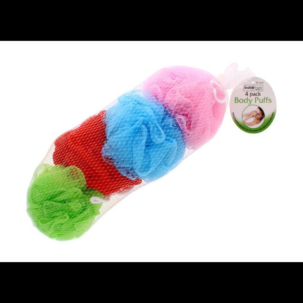 BATH SPONGE 4PC