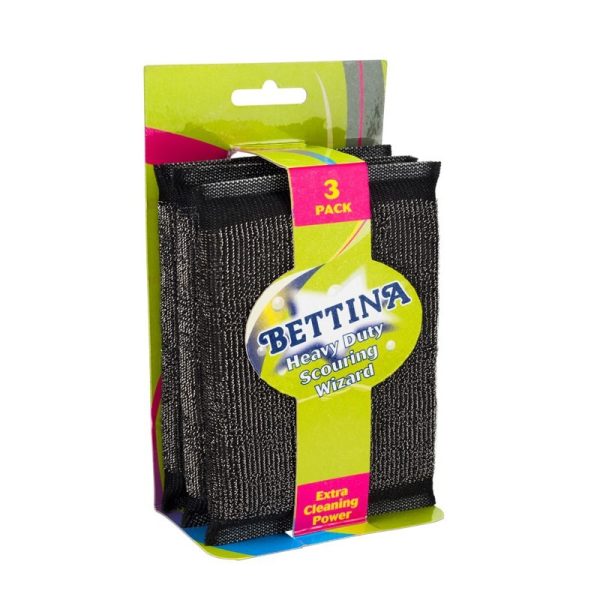 BETTINA WIZARD 3 HEAVY DUTY SCOURERS