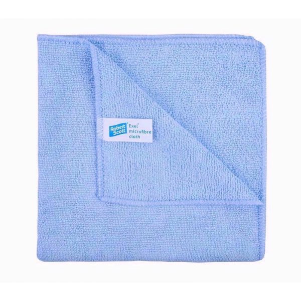 ABBEY MICROFIBRE EXEL10 CLOTHS BLUE