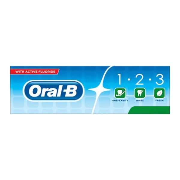 ORAL B TOOTHPASTE 123 EXTRA FRESH 100ML PACK OF 12