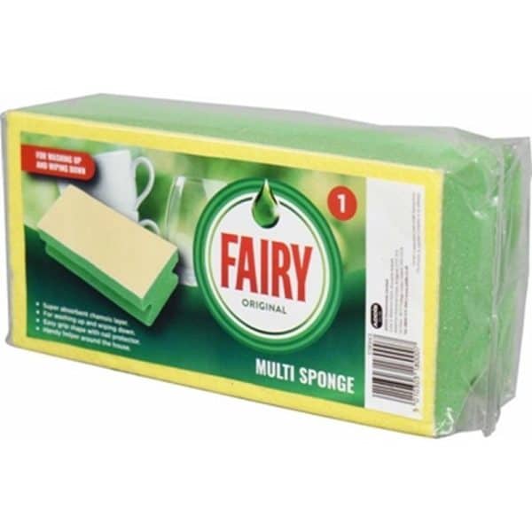 FAIRY MULTI SPONGE WITH CHAMOIS LAYER