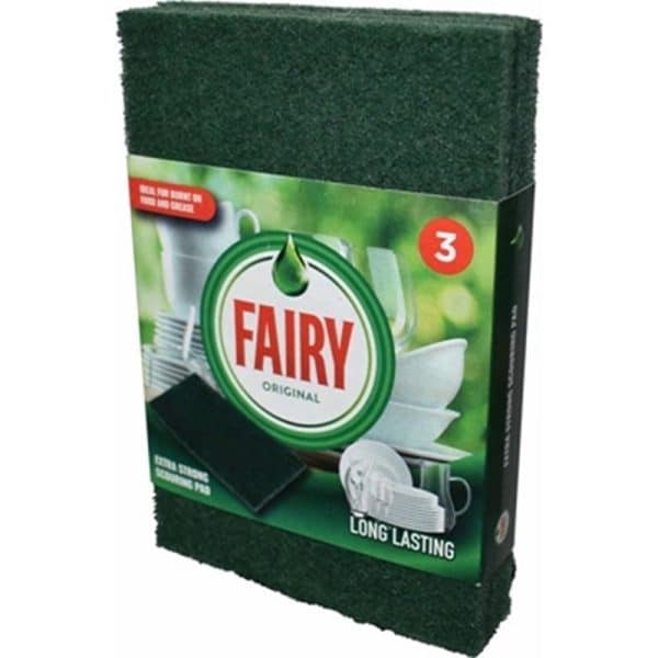 FAIRY SCOURER PAD PACK OF 3