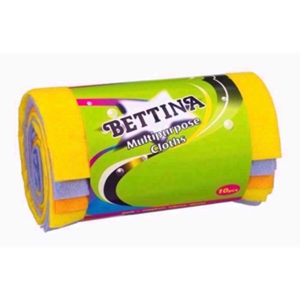 BETTINA CLOTH MULTIPURPOSE 10 CLOTH PACK OF 10