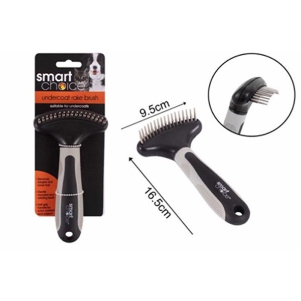 SMART CHOICE RAKE GROOMING BRUSH