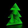 XMAS TREE INFINITY LIGHT REINDEER PATTER