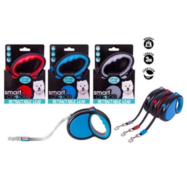 SMART CHOICE RETRACTABLE DOG LEAD 3M TAPE ASS