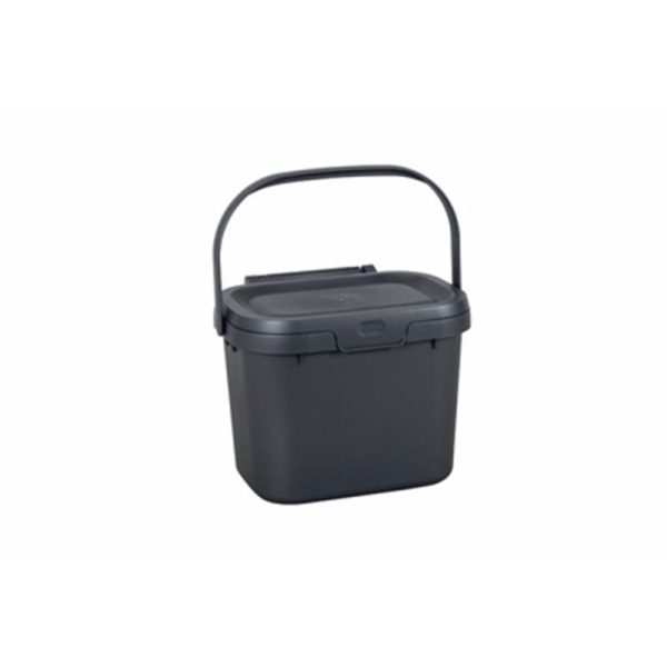 ADDIS NEW COMPOST CADDY METALLIC