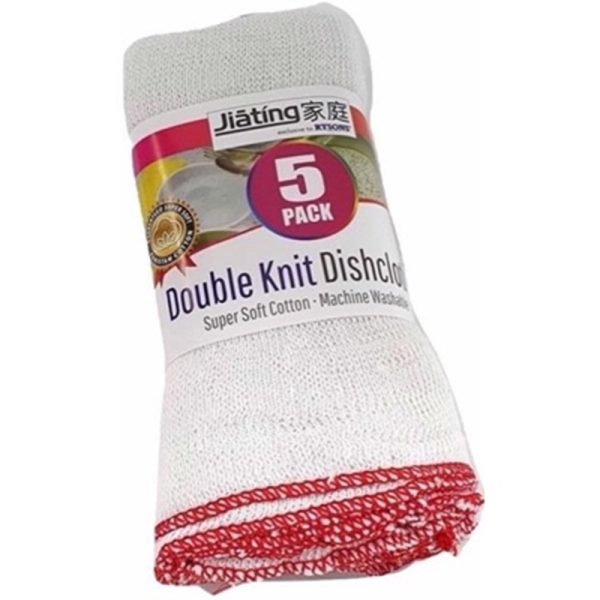 DELUXE 5PC DISH CLOTHS PACK OF 12