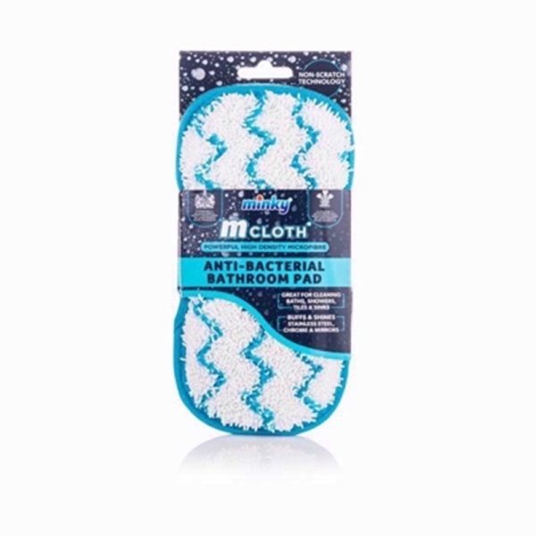 MINKY M CLOTH ANTIBACTERIAL PAD BATHROOM