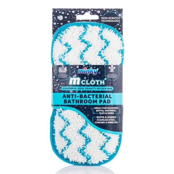 MINKY M CLOTH ANTIBACTERIAL PAD BATHROOM