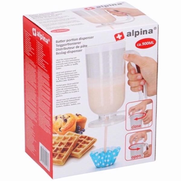 ALPINA BATTER PORTION DISPENSER 900ML