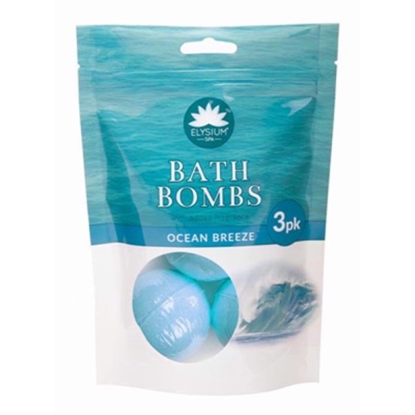 ELYSIUM SPA BATH BOMB OCEAN BREEZE 3X50G