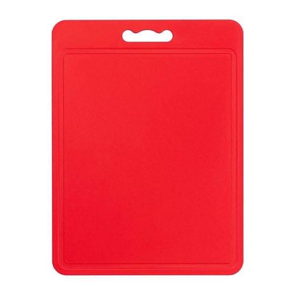 CHEF AID CHOPPING BOARD RED 40X30CM