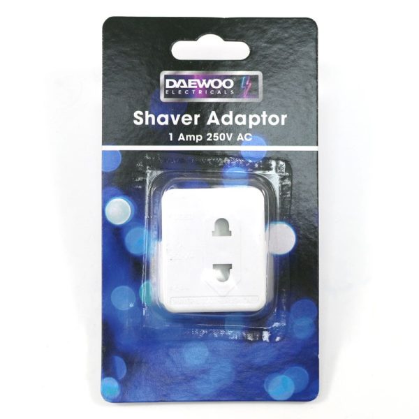 DAEWOO SHAVER ADAPTOR (BLISTER)