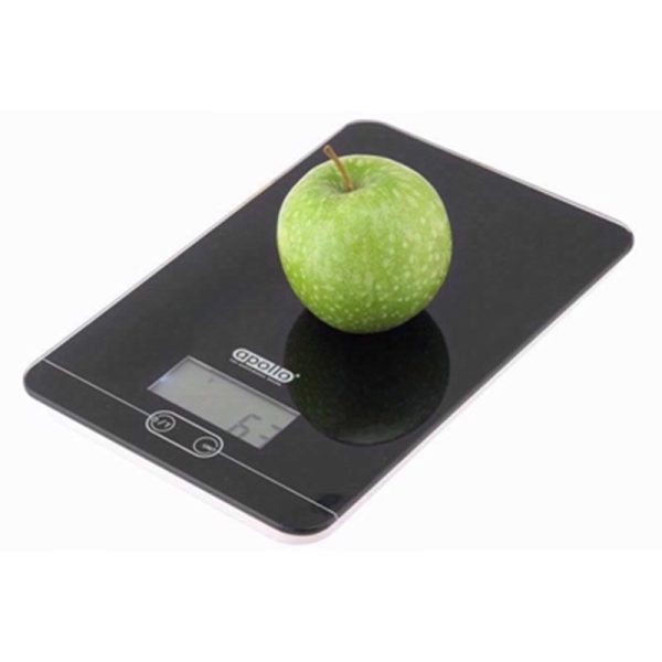 APOLLO KITCHEN DIGITAL SCALE BLACK 5KG