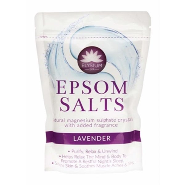 ELYSIUM SPA EPSOM SALT LAVENDER 450G EACH