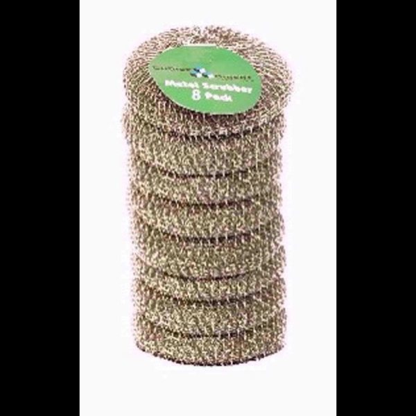 SCOURER 8PC METAL GALVANISED