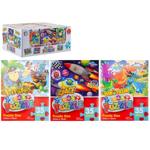 PUZZLE IN COLOUR BOX BOYS 35PCE