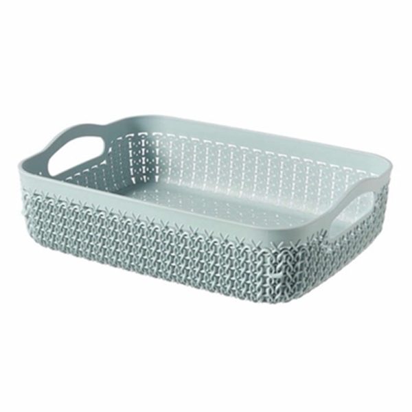 CURVER KNIT BASKET A5 TRAY BLUE