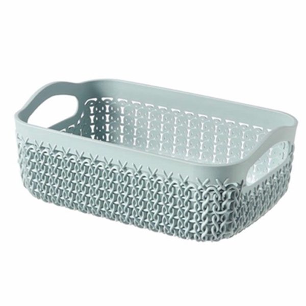 CURVER KNIT BASKET A6 TRAY BLUE