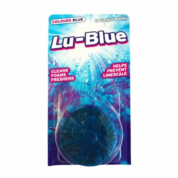 EASY LU BLUE TOILET BLOCK 38G PACK OF 12