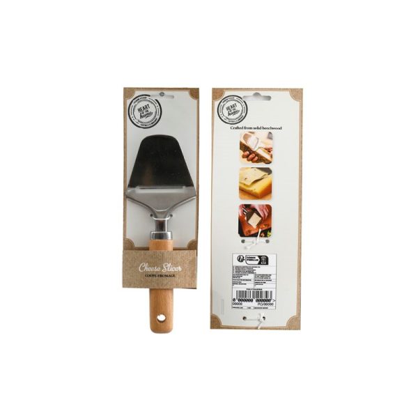 CHEESE SLICER WOODEN HANDLE