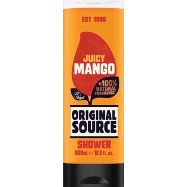 ORIGINAL SOURCE SHOWER GEL MANGO 500ML PACK OF 6