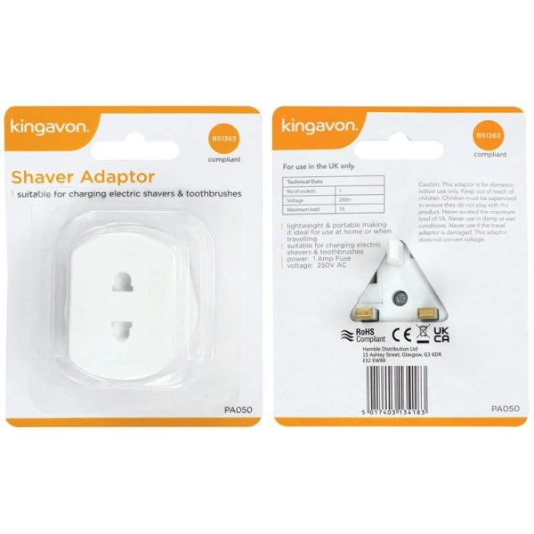 KINGAVON SHAVER ADAPTOR