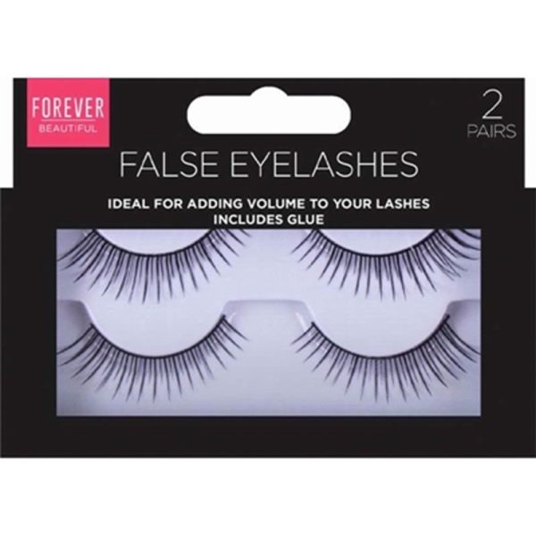 FALSE EYELASHES 2 PAIRS