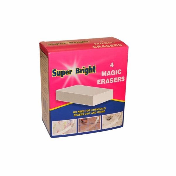 SUPERBRIGHT MAGIC 4 ERASERS PACK OF 10