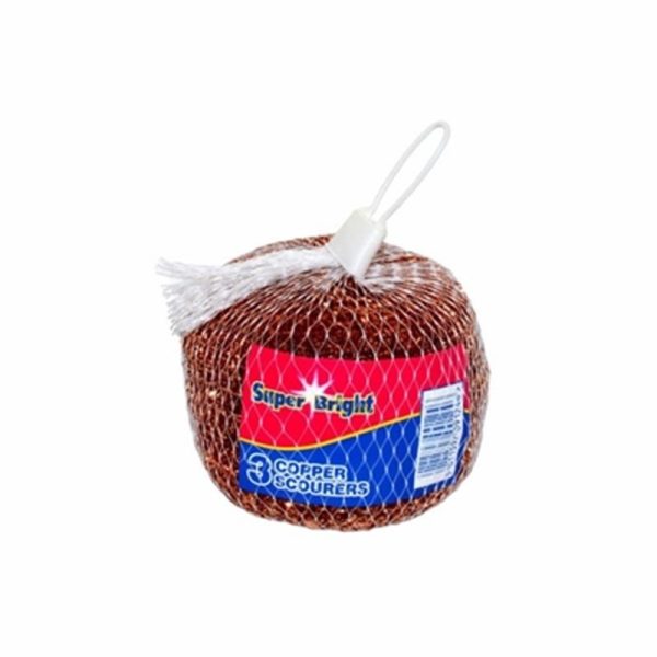 SUPERBRIGHT SCOURE COPPER 3 SCOURER PACK OF 10