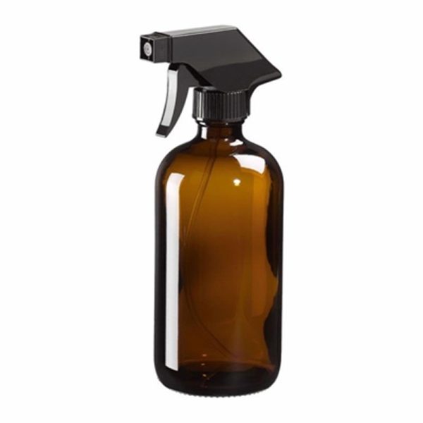 ELLIOTTS GLASS SPRAY BOTTLE BROWN480ML