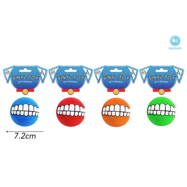 WORLD OF PETS TOY TEETH BALL