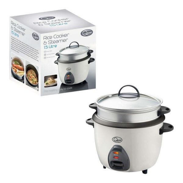 1.5LTR QUEST RICE COOKER AND STEAMER 33349