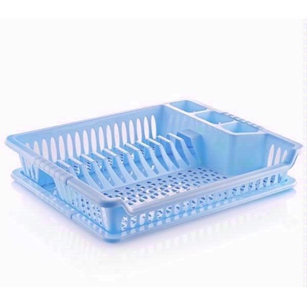 HOBBY COLOUR LARGE DISH DRAINER & TRAY